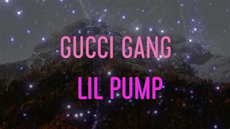 gucci gang high pitch|Gucci gang song.